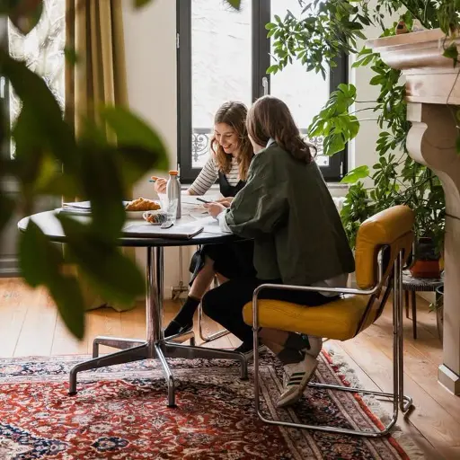 photo d'une consultation à domicile